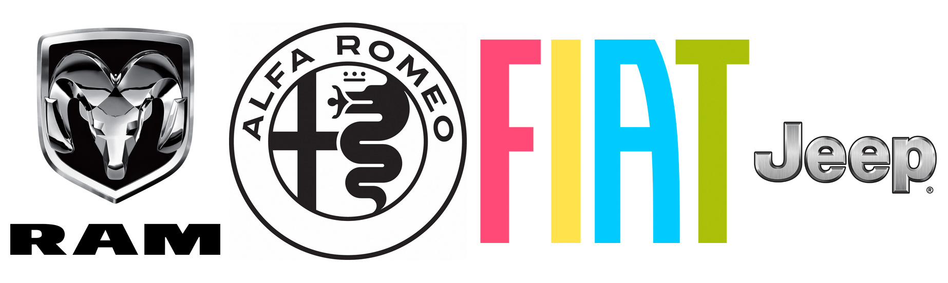 logo de Fiat / Alfa Roméo / Jeep / Dodge RAM Pièces Détachées
