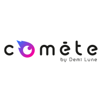 logo de Comète by Demi-Lune