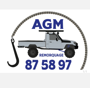 logo de AGM Remorquage