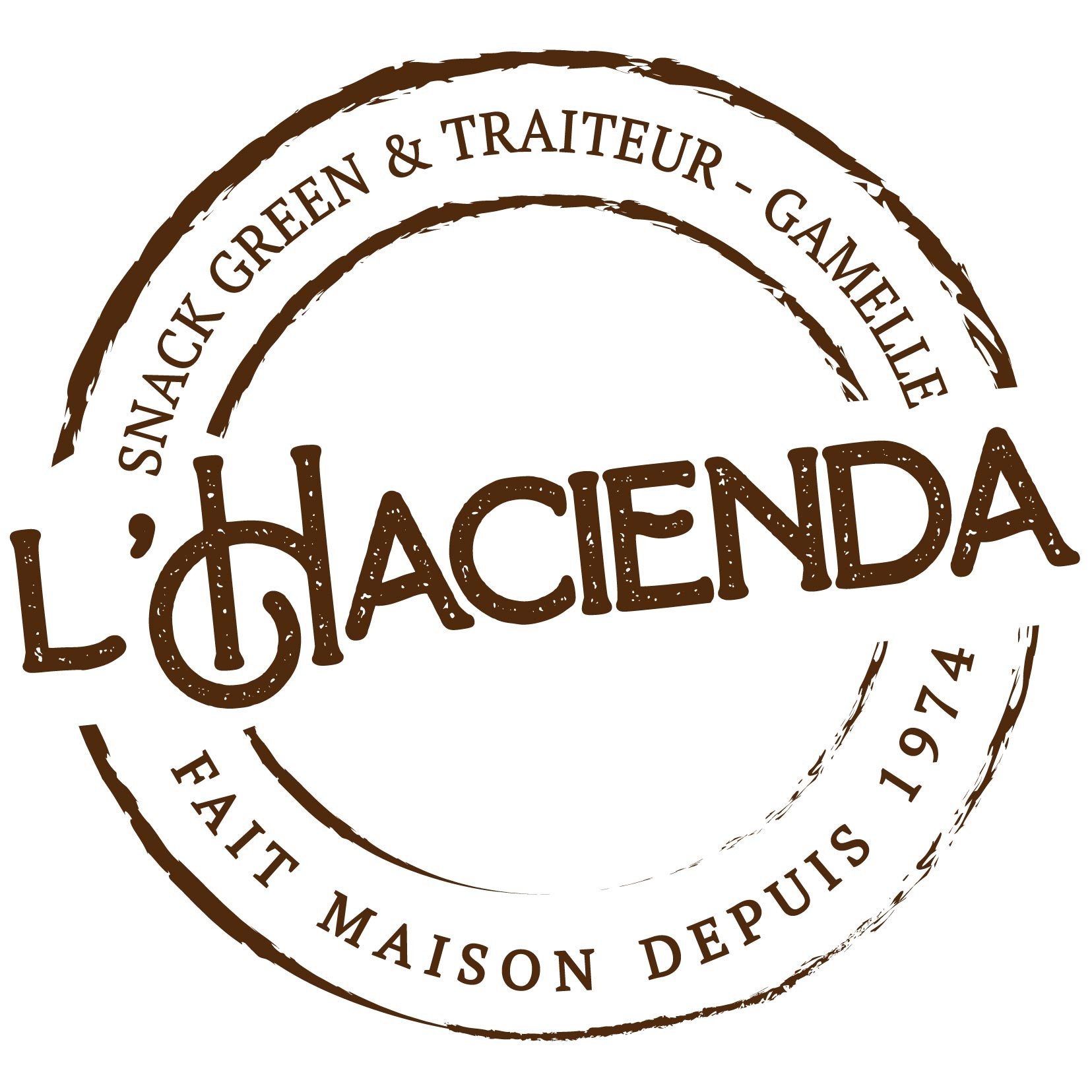 logo de L'Hacienda Snack Green